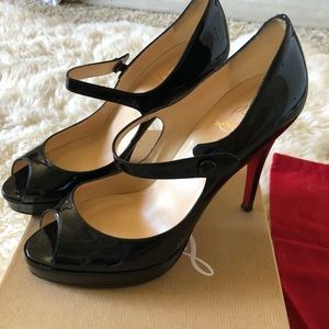 Christian Louboutin Iowa Zeppa 120 patent calf